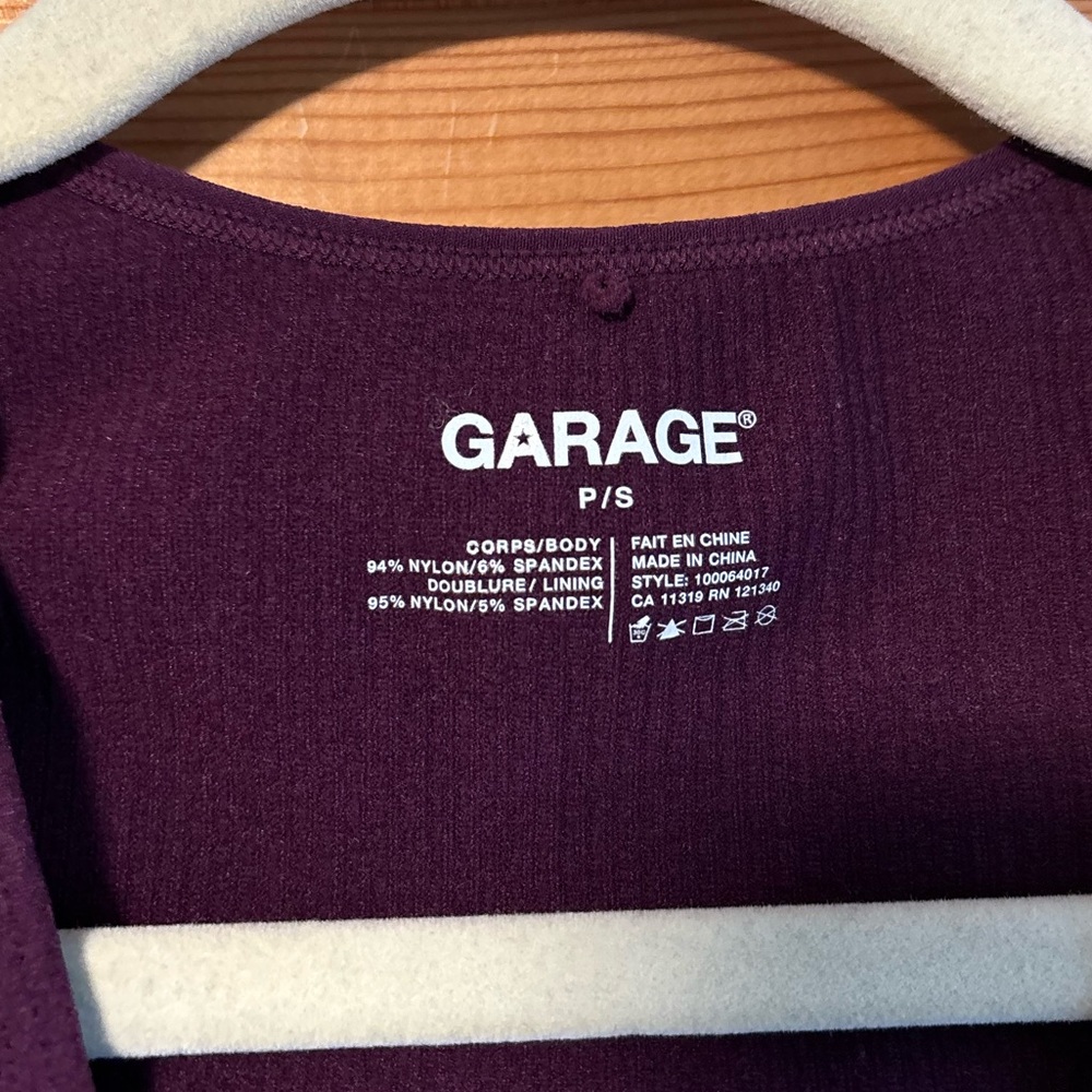 Garage Deep V-Neck Crop Top - Picture 7 of 7
